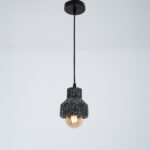 Arliva 1 Light Black Pendant