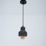 Arliva 1 Light Black Pendant - Image 2