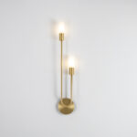 Melvon 2 Lights Gold Wall Lamp