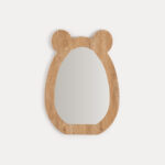 Werlix Wooden Mirror 70-70*50-55 cm - 2 Pieces - Image 3