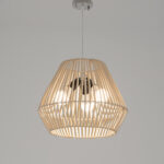 Monal 3 Lights Beige Chandelier - Image 3