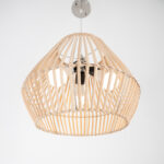Monal 3 Lights Beige Chandelier - Image 4