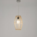 Olvix 1 Light Beige Chandelier - Image 3