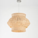 Uralin 3 Lights Beige Chandelier