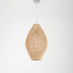 Brixa 1 Light Beige Chandelier - Image 2