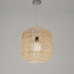 Erylin 3 Lights Beige Chandelier - Image 3