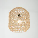 Erylin 3 Lights Beige Chandelier - Image 4