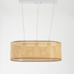 Halvor 3 Lights Beige Chandelier - Image 3