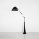 Porlix 1 Light Black Floor Lamp