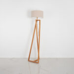 Qervin 1 Light Beige Floor Lamp