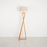 Qervin 1 Light Beige Floor Lamp - Image 4