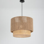 Seraphina 3 Lights Beige Chandelier