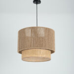 Seraphina 3 Lights Beige Chandelier - Image 3