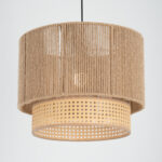Seraphina 3 Lights Beige Chandelier - Image 4