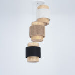 Noelia 3 Lights Multicolored Chandelier - Image 3