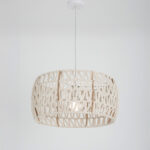 Esmeralda 3 Lights Off White Chandelier