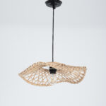 Fiorella 1 Light Beige Chandelier - Image 2