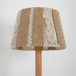 Renata 1 Light Wooden × Beige Floor Lamp - Image 4