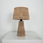 Isolde 1 Light Beige Table Lamp - Image 2