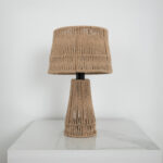 Isolde 1 Light Beige Table Lamp - Image 3