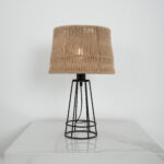 Leocadia 1 Light Beige Table Lamp