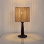 Cressida 1 Light Beige × Brown Table Lamp - Image 2