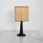 Ophelia 1 Light Beige × Brown Table Lamp - Image 3
