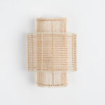 Violeta 1 Light Beige Wall Lamp - Image 2