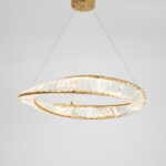 Teagan LED Gold Chandelier
