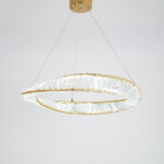 Teagan LED Gold Chandelier - Image 2