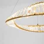 Teagan LED Gold Chandelier - Image 3