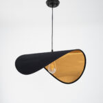 Luzia 1 Light Black Pendant - Image 2
