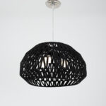 Pia 3 Lights Black Pendant