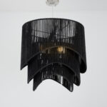 Svea 3 Lights Black Pendant