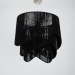 Svea 3 Lights Black Pendant - Image 2