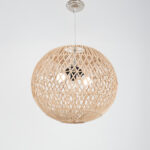 Selma 3 Lights Beige Pendant