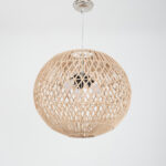 Selma 3 Lights Beige Pendant - Image 2