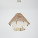 Alessia 3 Lights Off White × Beige Pendant - Image 2