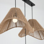 Gianna 3 Lights Beige Pendant - Image 3