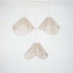 Gianna 3 Lights Off White Pendant - Image 2