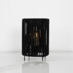 Viviana 1 Light Black Table Lamp