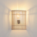 Carina 1 Light Beige Wall Lamp - Image 2