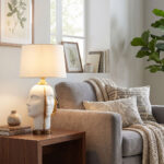 Coda 1 Light White Table Lamp - Image 2