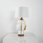 Coda 1 Light White Table Lamp