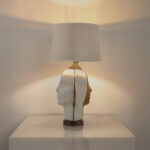 Coda 1 Light White Table Lamp - Image 3