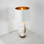 Coda 1 Light White Table Lamp - Image 4
