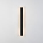 Echo LED Black Wall Lamp