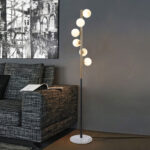 Spago 6 Lights Multicolored Floor Lamp