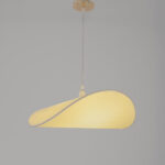 Nima 1 Light Off White Chandelier - Image 2