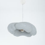 Aleksandra 1 Light Grey Pendant - Image 2